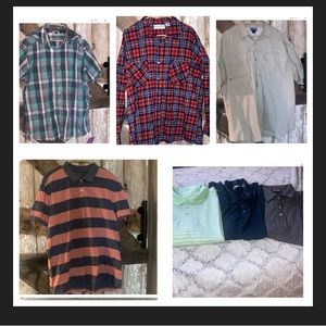 7 Shirts Men LOT (XXL)